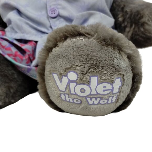 Build a Bear Workshop Violet Great Wolf Lodge Exclusive Stuffed Plush Toy BABW - Picture 4 of 12